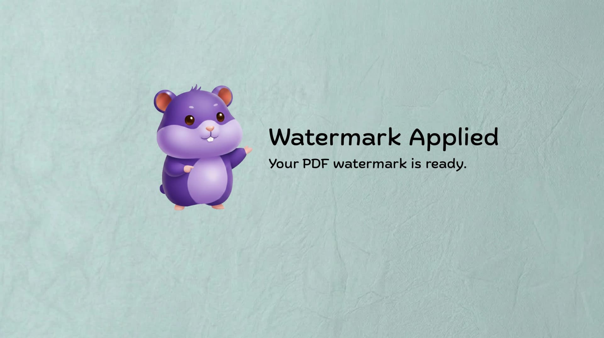 Your PDF Watermark Is Applied – Branded, Protected, and Ready to Share