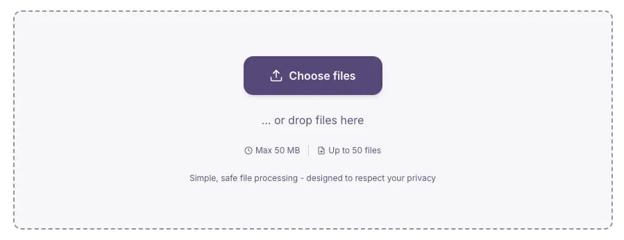 Step 2: Upload PDF